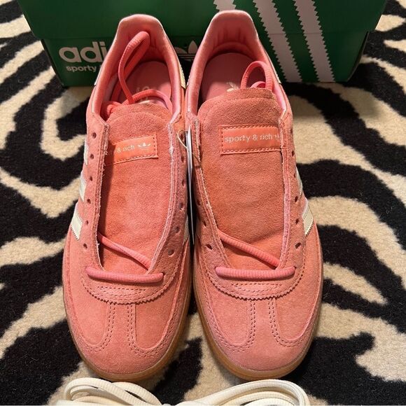 NWT ADIDAS SPORTY & RICH HANDBALL SPEZIAL ORIGINALS PANTONE Sz Men 6/Woman 7 - Picture 9 of 14